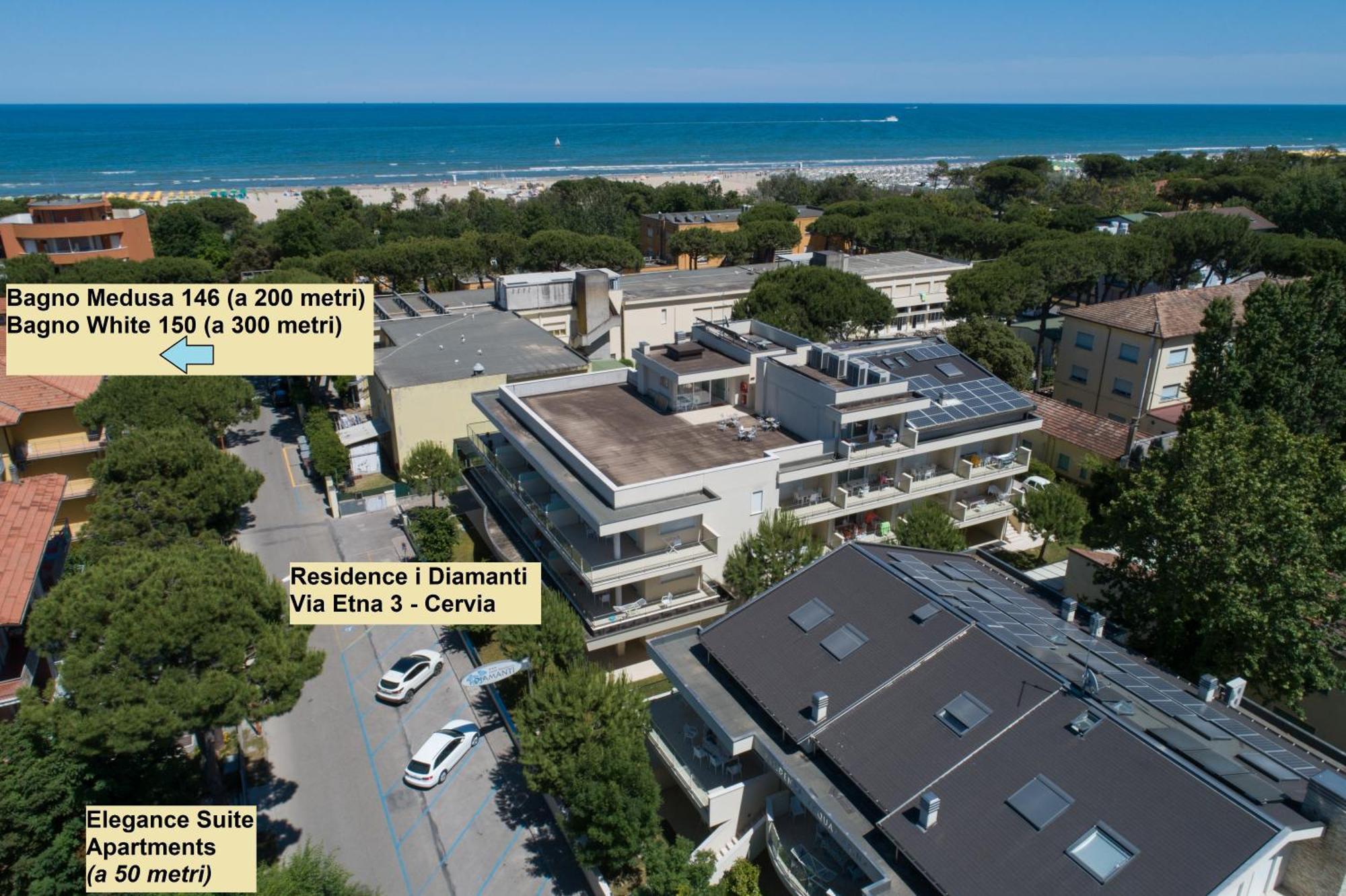 Residence I Diamanti - Siroli Collection Cervia Exterior foto
